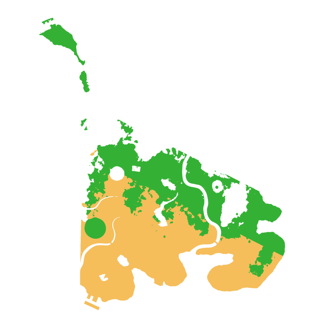 Biome Rust Map: Procedural Map, Size: 4000, Seed: 879456465