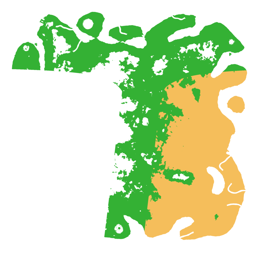 Biome Rust Map: Procedural Map, Size: 4500, Seed: 117685
