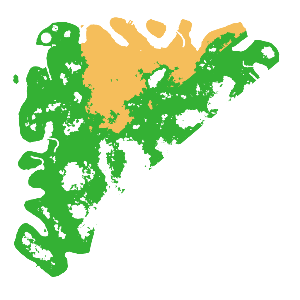Biome Rust Map: Procedural Map, Size: 5000, Seed: 64528