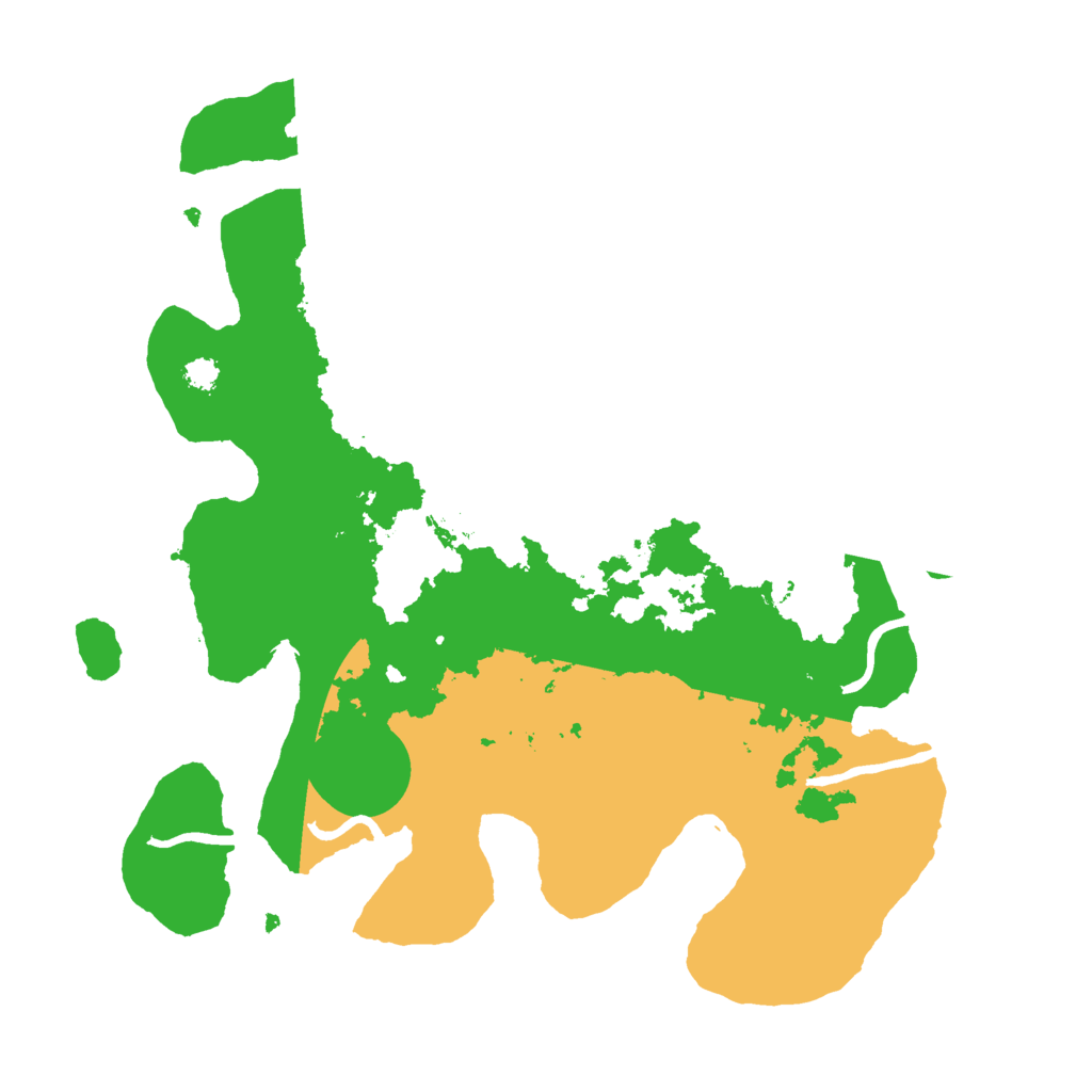 Biome Rust Map: Procedural Map, Size: 3000, Seed: 57816