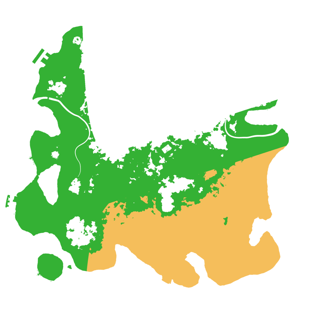 Biome Rust Map: Procedural Map, Size: 3750, Seed: 633718