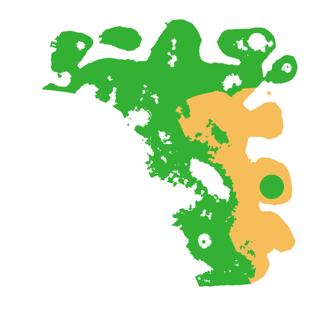 Biome Rust Map: Procedural Map, Size: 3500, Seed: 22197436