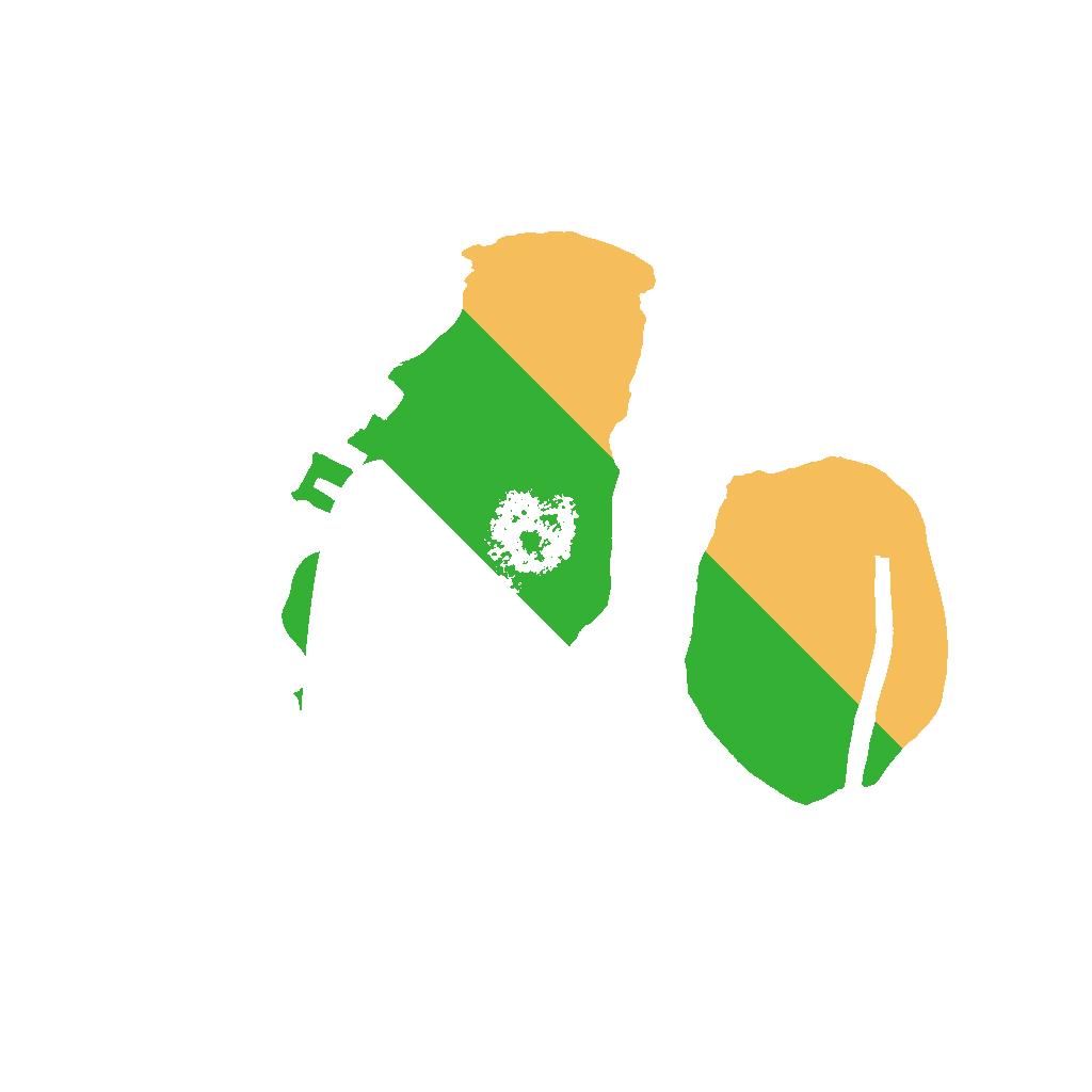 Biome Rust Map: Procedural Map, Size: 1300, Seed: 5234