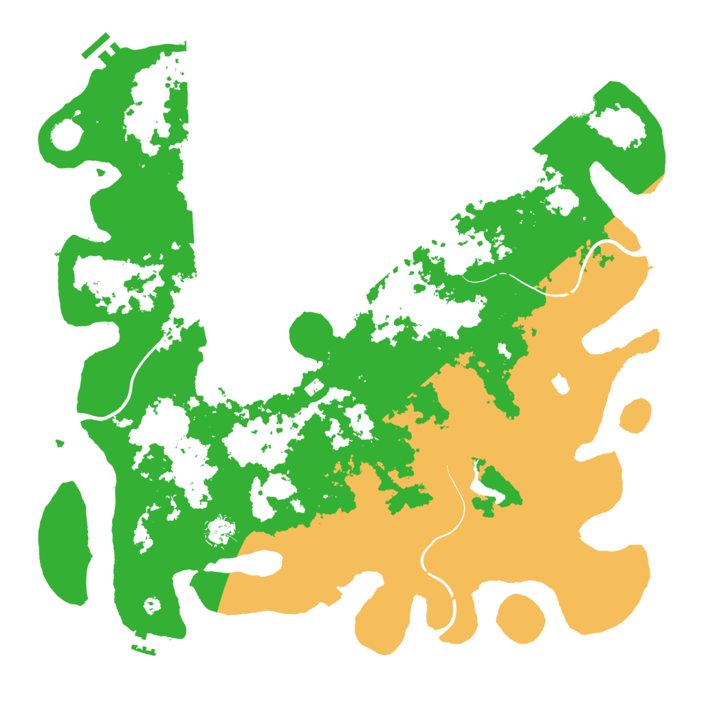 Biome Rust Map: Procedural Map, Size: 4250, Seed: 1760923640