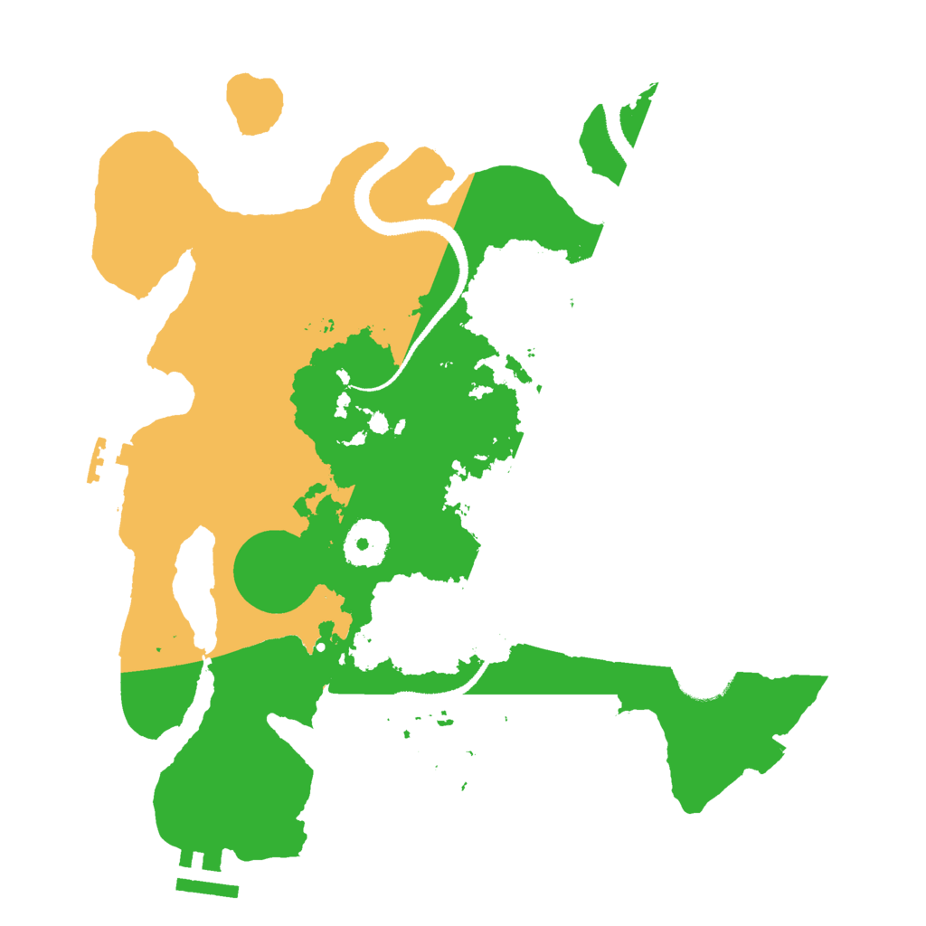 Biome Rust Map: Procedural Map, Size: 3000, Seed: 867798263