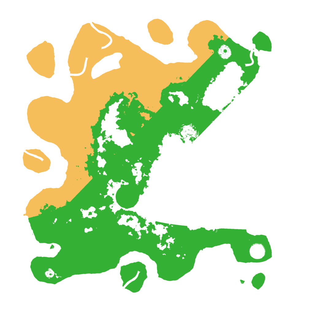 Biome Rust Map: Procedural Map, Size: 3600, Seed: 56312961