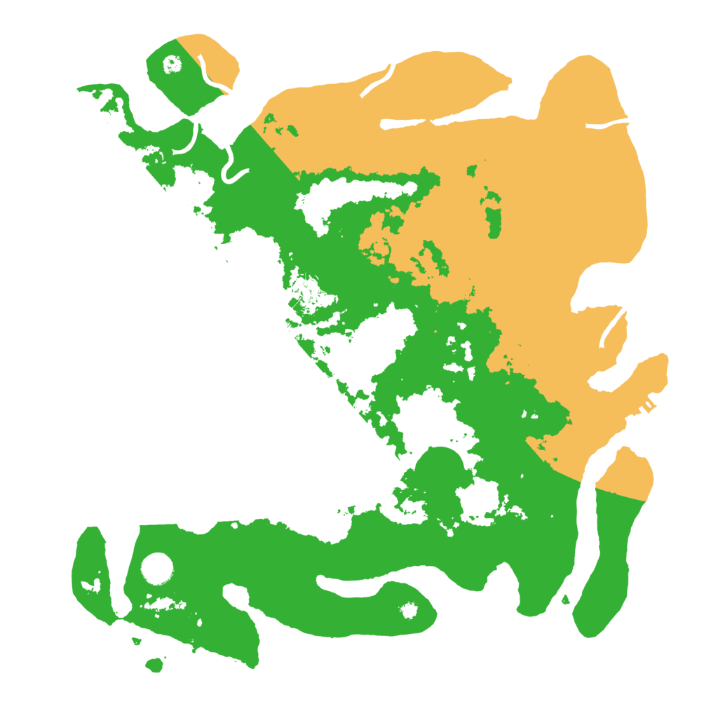 Biome Rust Map: Procedural Map, Size: 4000, Seed: 452873694