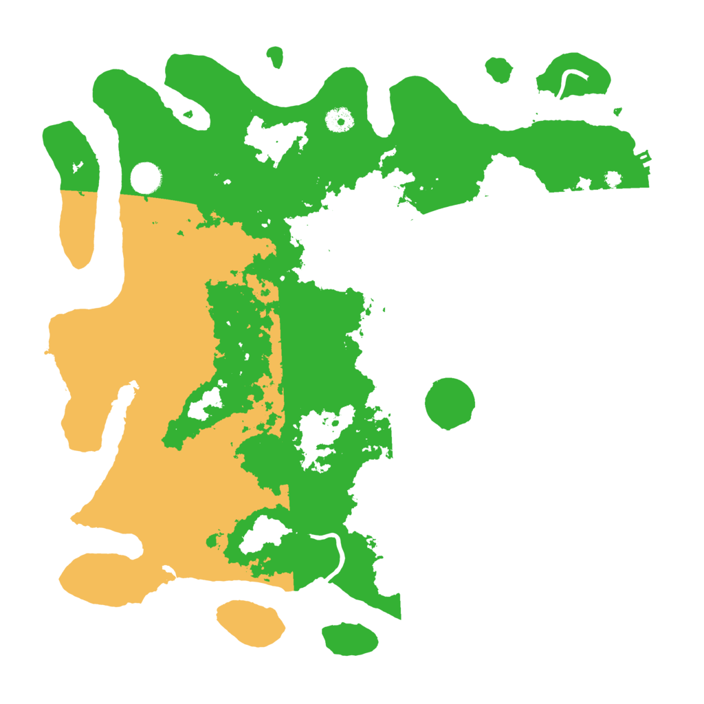 Biome Rust Map: Procedural Map, Size: 4000, Seed: 28520