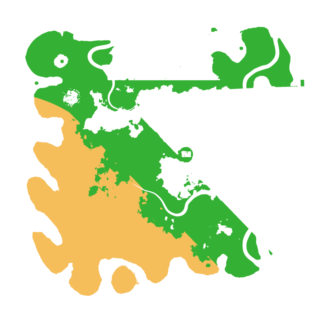 Biome Rust Map: Procedural Map, Size: 3600, Seed: 105019000