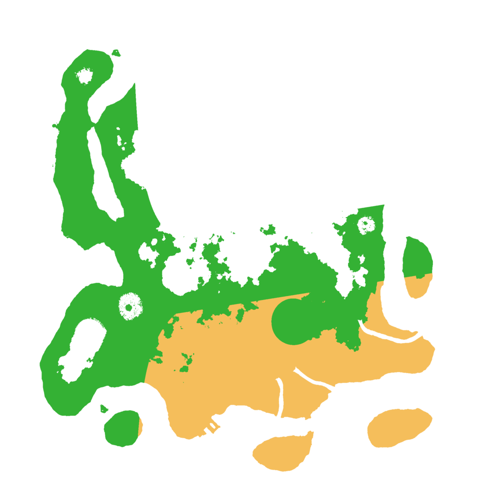 Biome Rust Map: Procedural Map, Size: 3000, Seed: 7475281