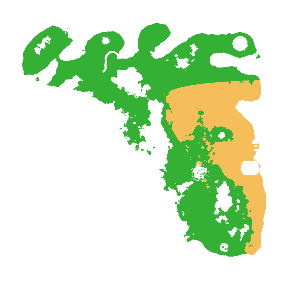 Biome Rust Map: Procedural Map, Size: 3500, Seed: 469477082