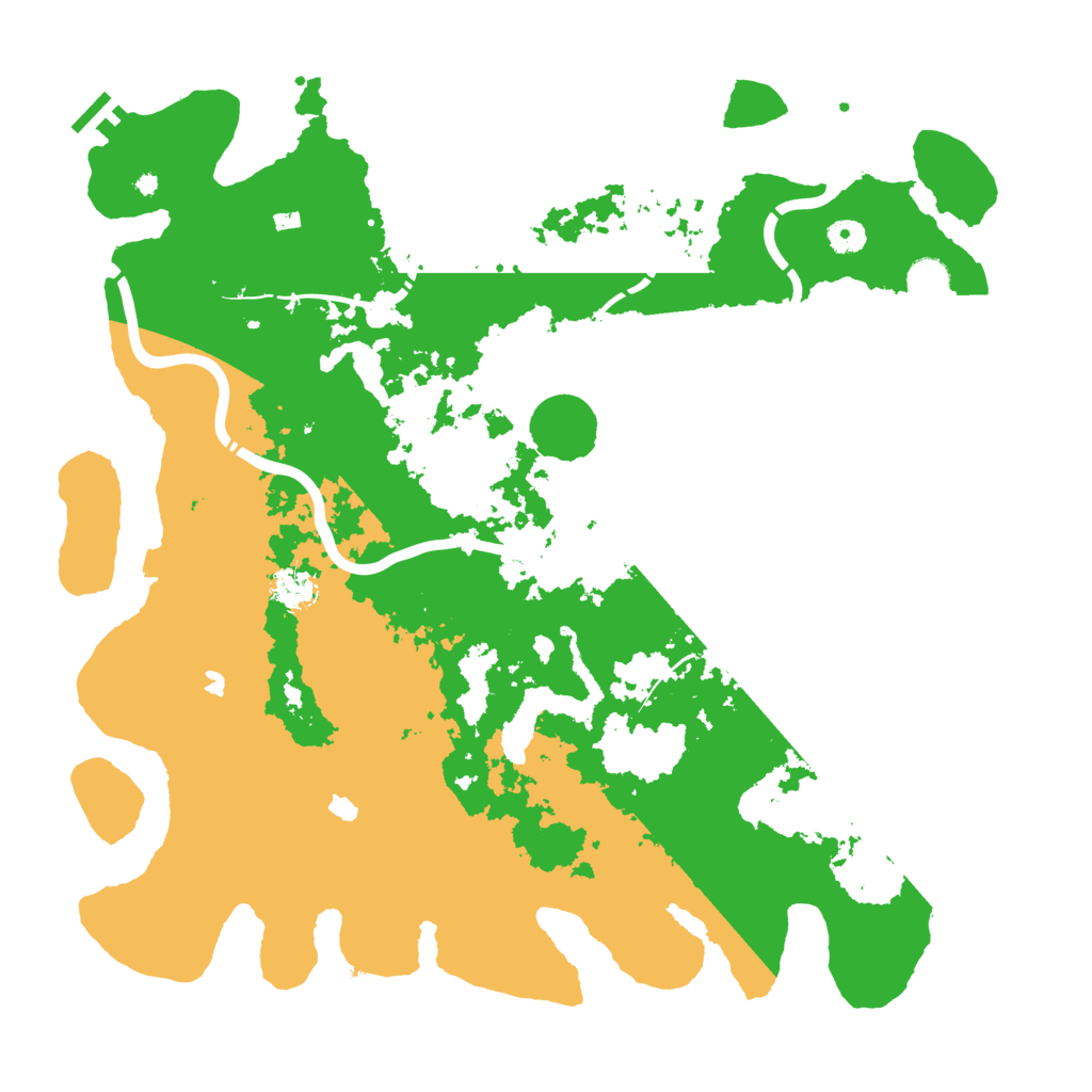 Biome Rust Map: Procedural Map, Size: 4500, Seed: 32021041