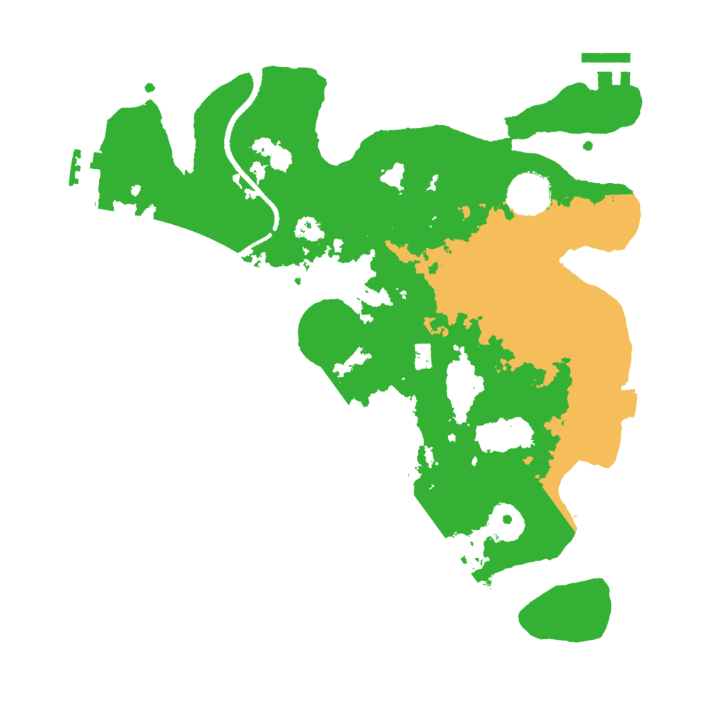 Biome Rust Map: Procedural Map, Size: 3000, Seed: 1853775937