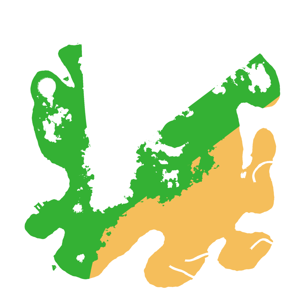 Biome Rust Map: Procedural Map, Size: 3000, Seed: 2029175377