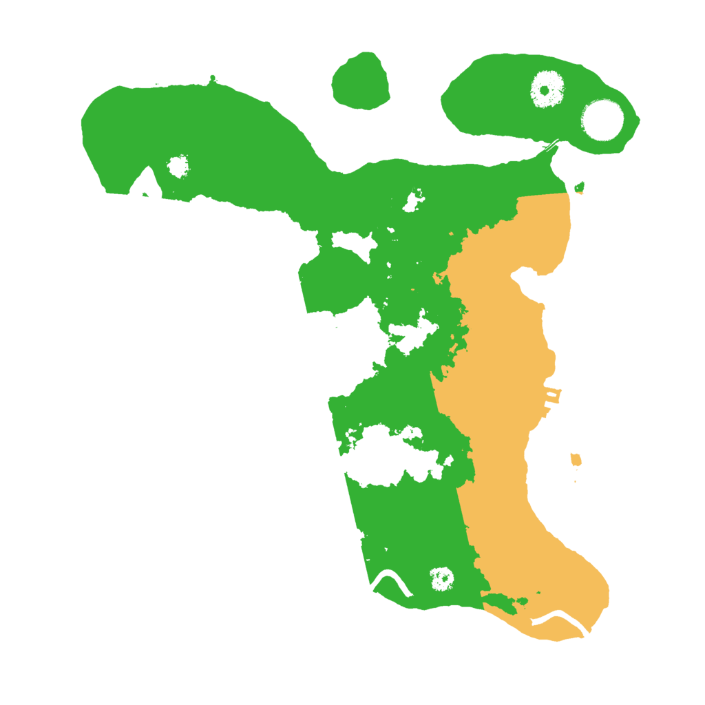 Biome Rust Map: Procedural Map, Size: 3000, Seed: 19714