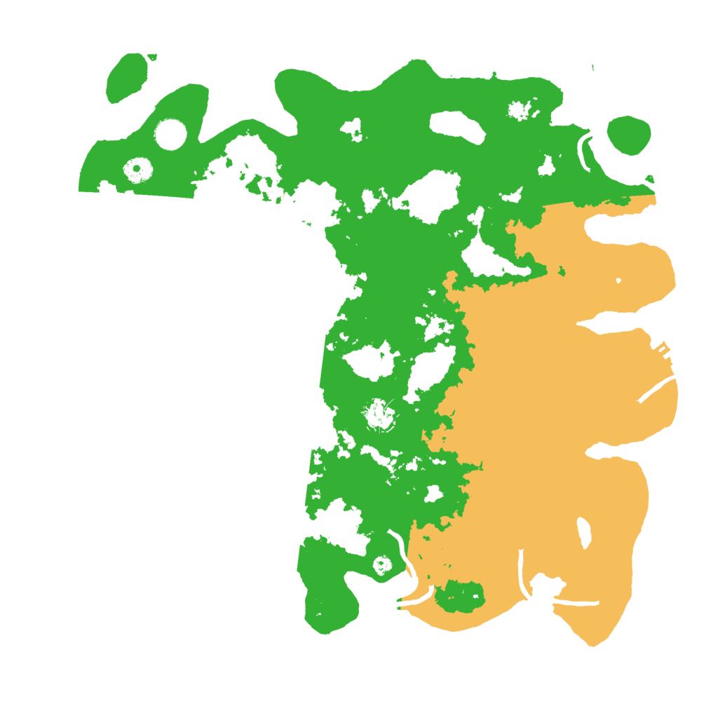 Biome Rust Map: Procedural Map, Size: 4000, Seed: 20230114