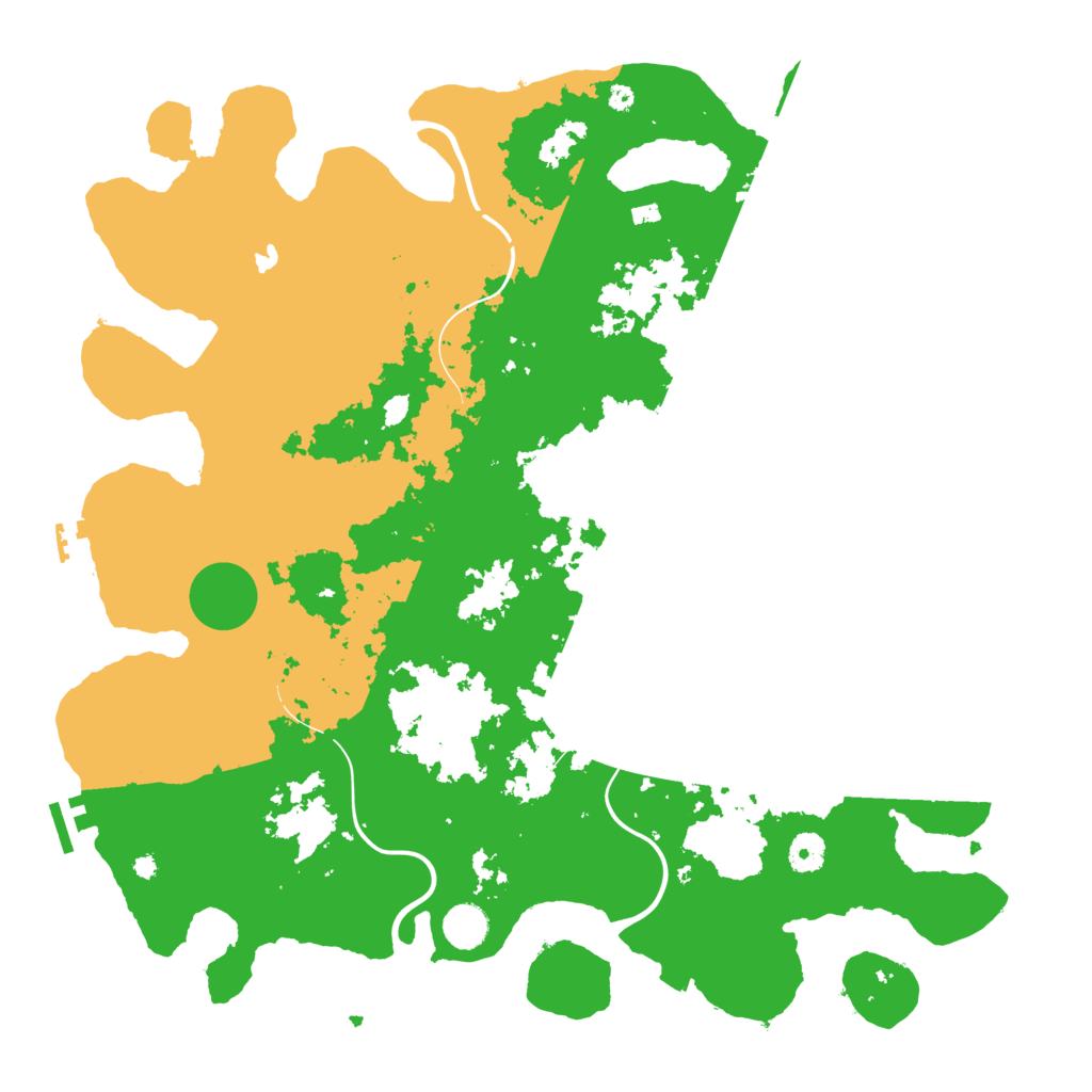 Biome Rust Map: Procedural Map, Size: 4250, Seed: 47494389