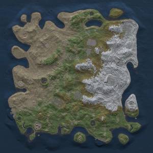 Thumbnail Rust Map: Procedural Map, Size: 4250, Seed: 47494389, 18 Monuments