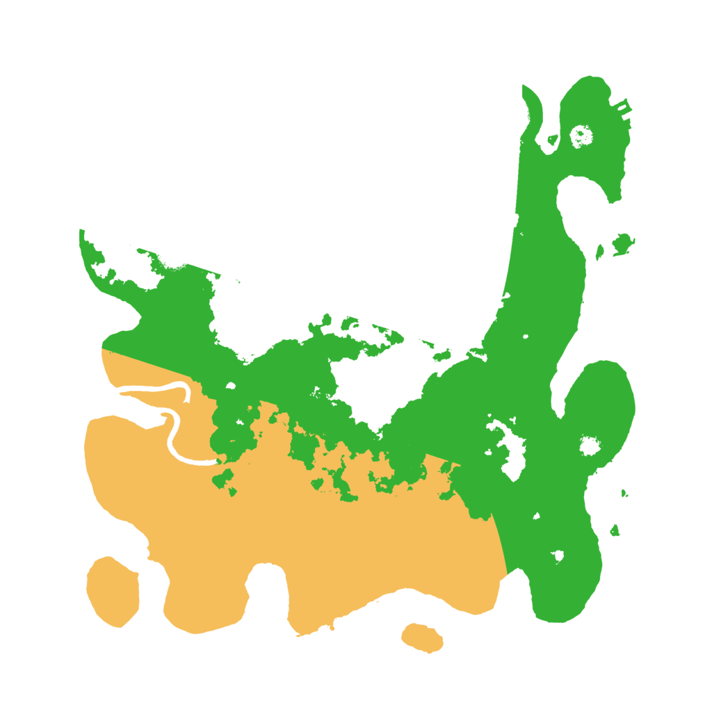 Biome Rust Map: Procedural Map, Size: 3250, Seed: 1682628703