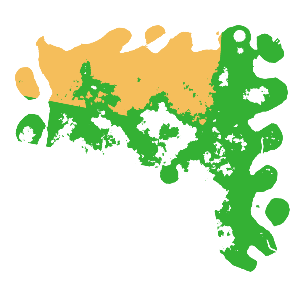 Biome Rust Map: Procedural Map, Size: 4480, Seed: 6738