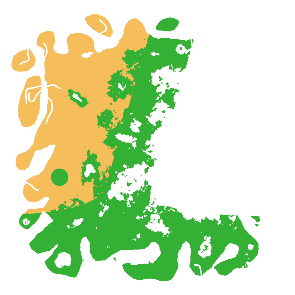 Biome Rust Map: Procedural Map, Size: 4500, Seed: 486147
