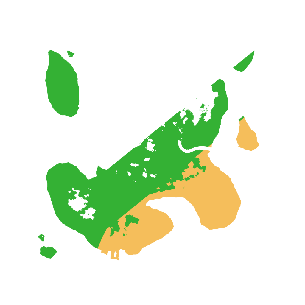 Biome Rust Map: Procedural Map, Size: 2200, Seed: 1084232148