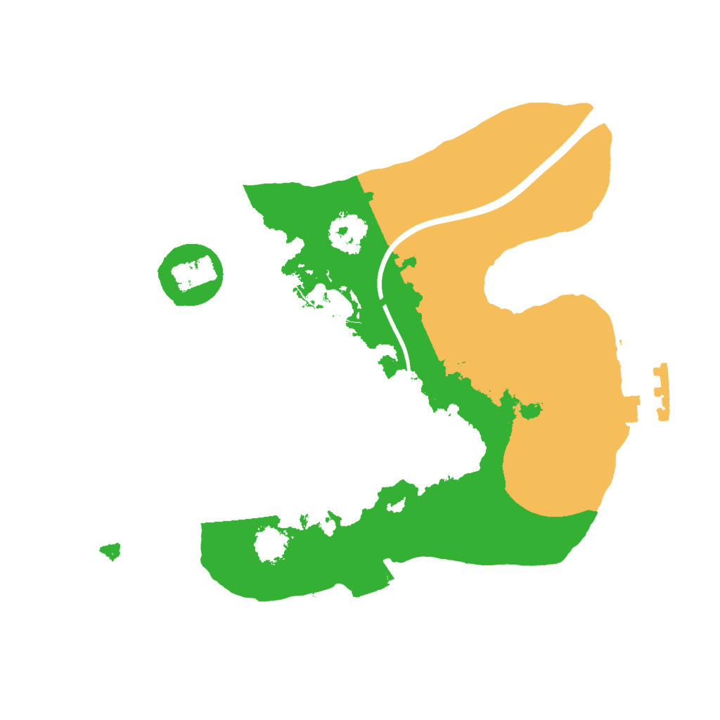 Biome Rust Map: Procedural Map, Size: 1900, Seed: 993373676