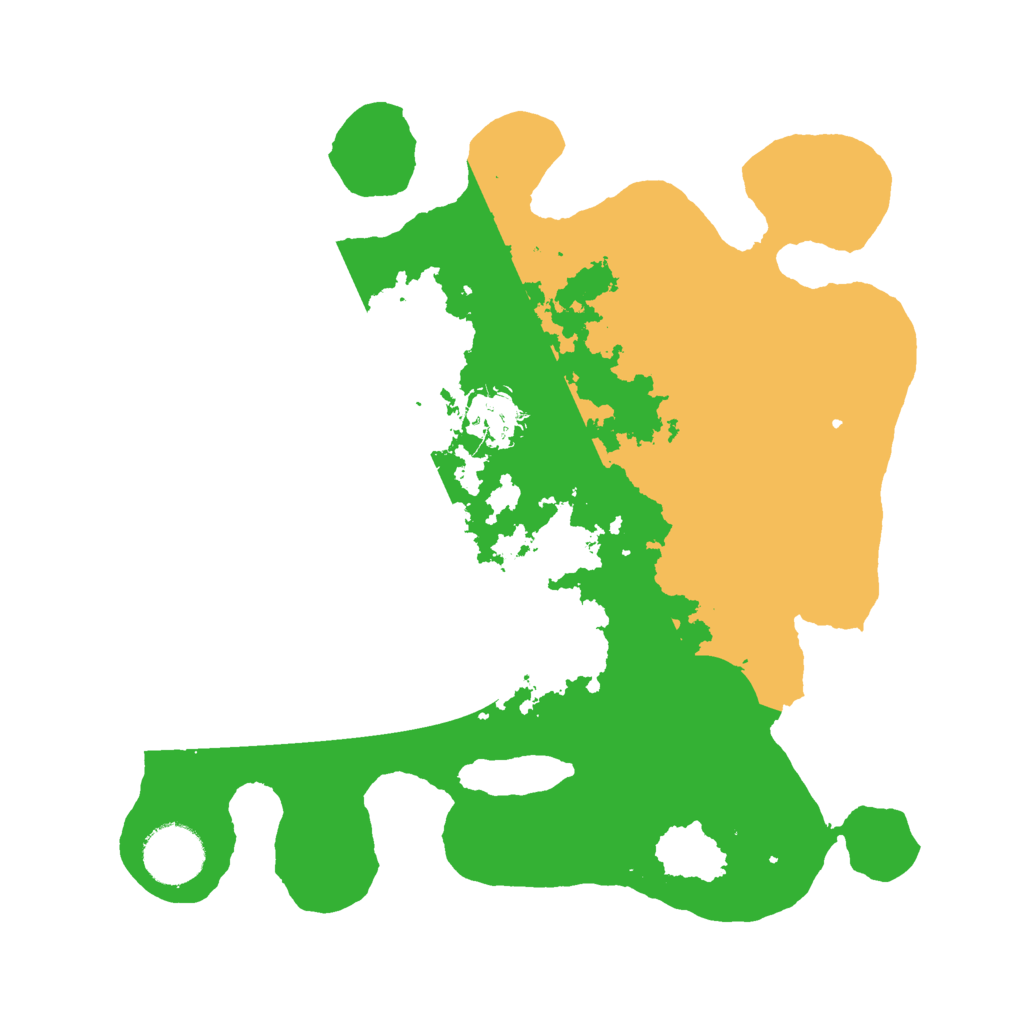 Biome Rust Map: Barren, Size: 3000, Seed: 24168537