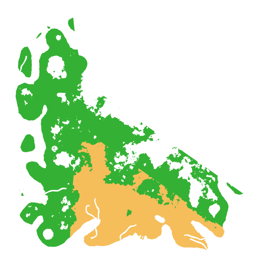 Biome Rust Map: Procedural Map, Size: 4500, Seed: 1808109202