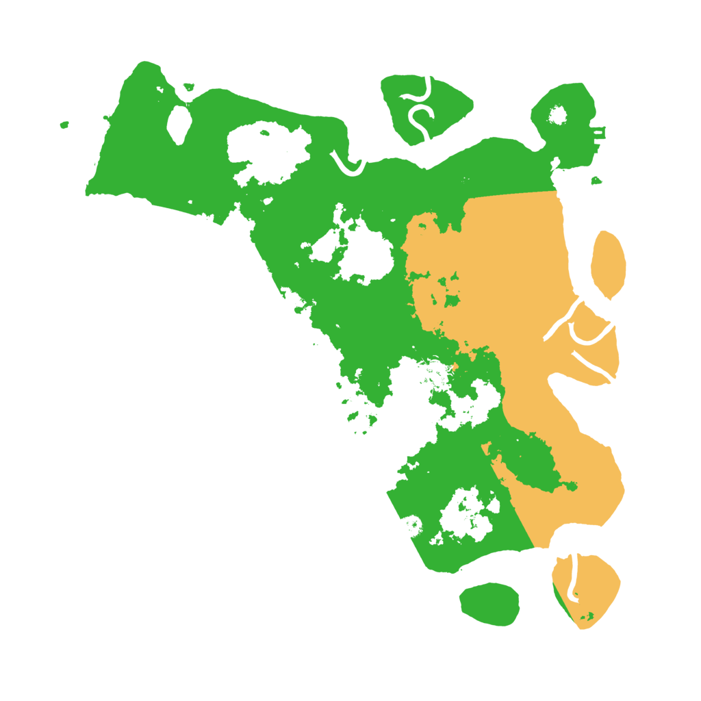 Biome Rust Map: Procedural Map, Size: 3500, Seed: 1505265597