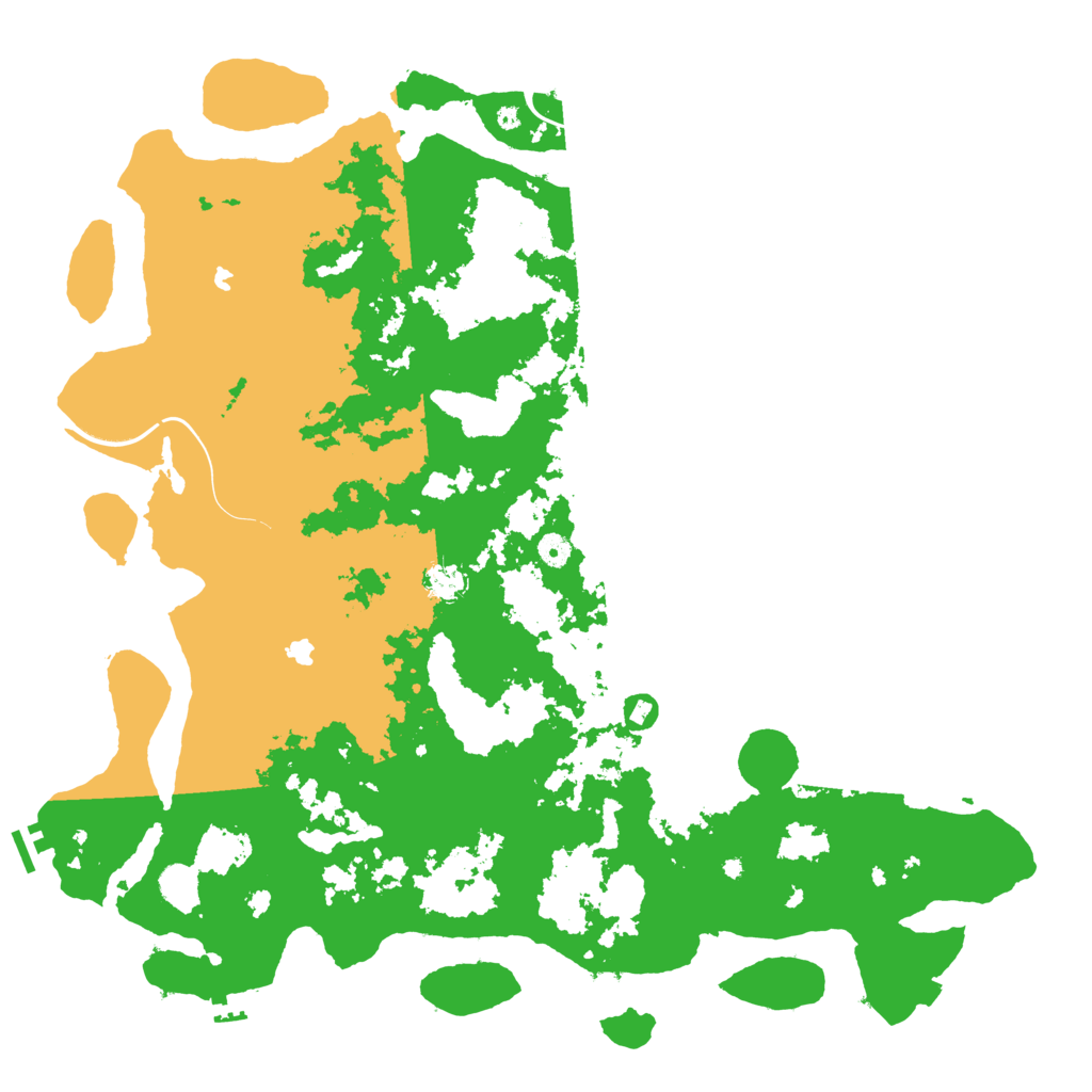 Biome Rust Map: Procedural Map, Size: 5000, Seed: 2354723