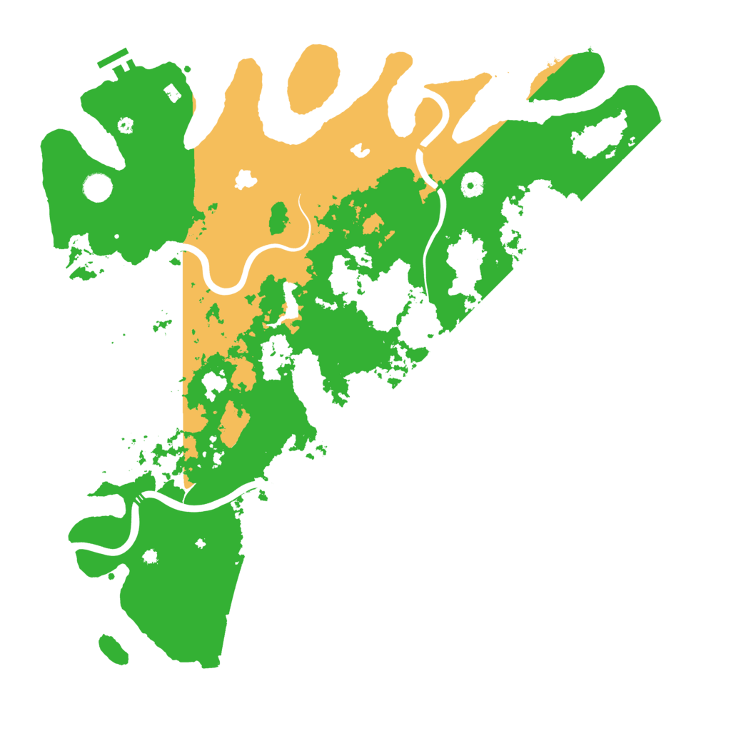 Biome Rust Map: Procedural Map, Size: 4500, Seed: 1550929289