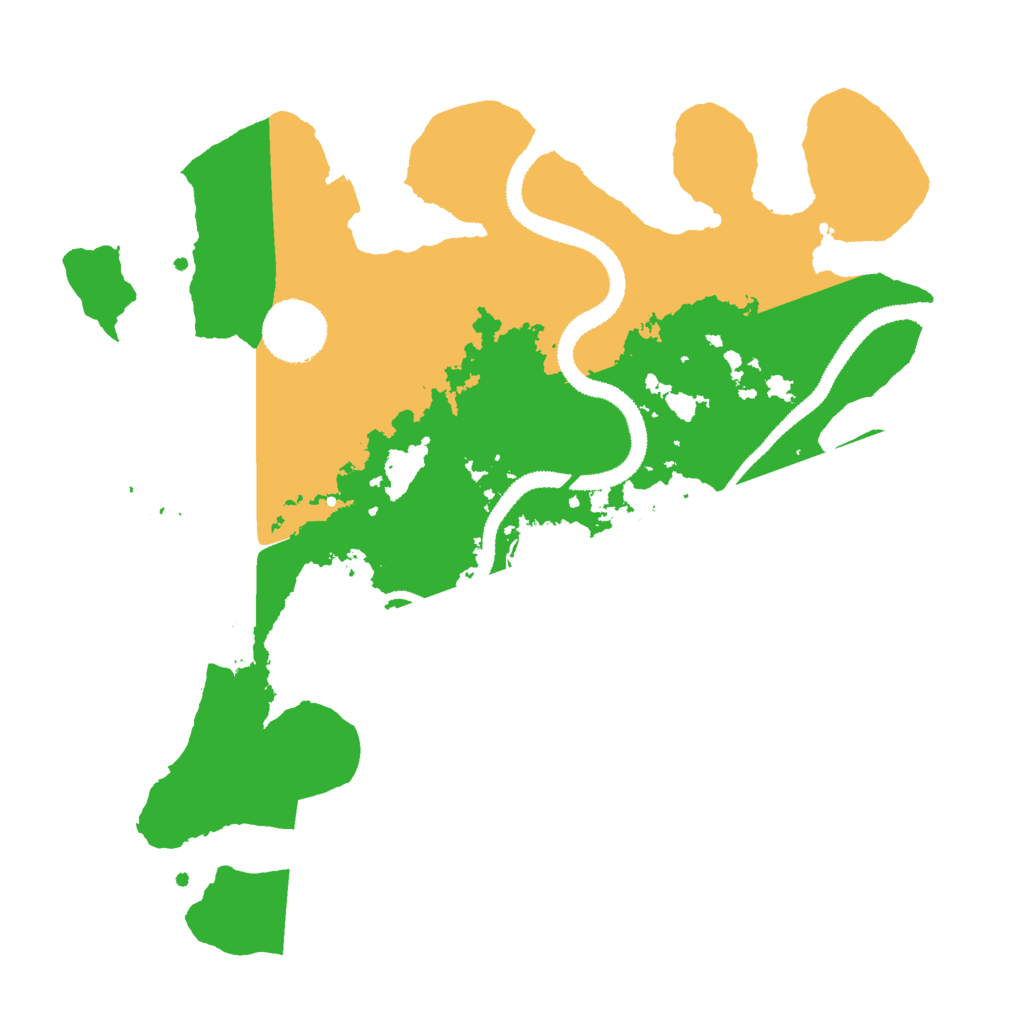 Biome Rust Map: Procedural Map, Size: 3000, Seed: 334992159