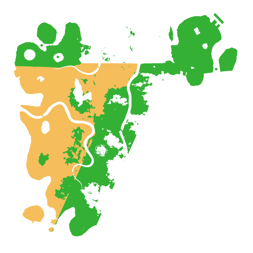 Biome Rust Map: Procedural Map, Size: 4000, Seed: 2041437734