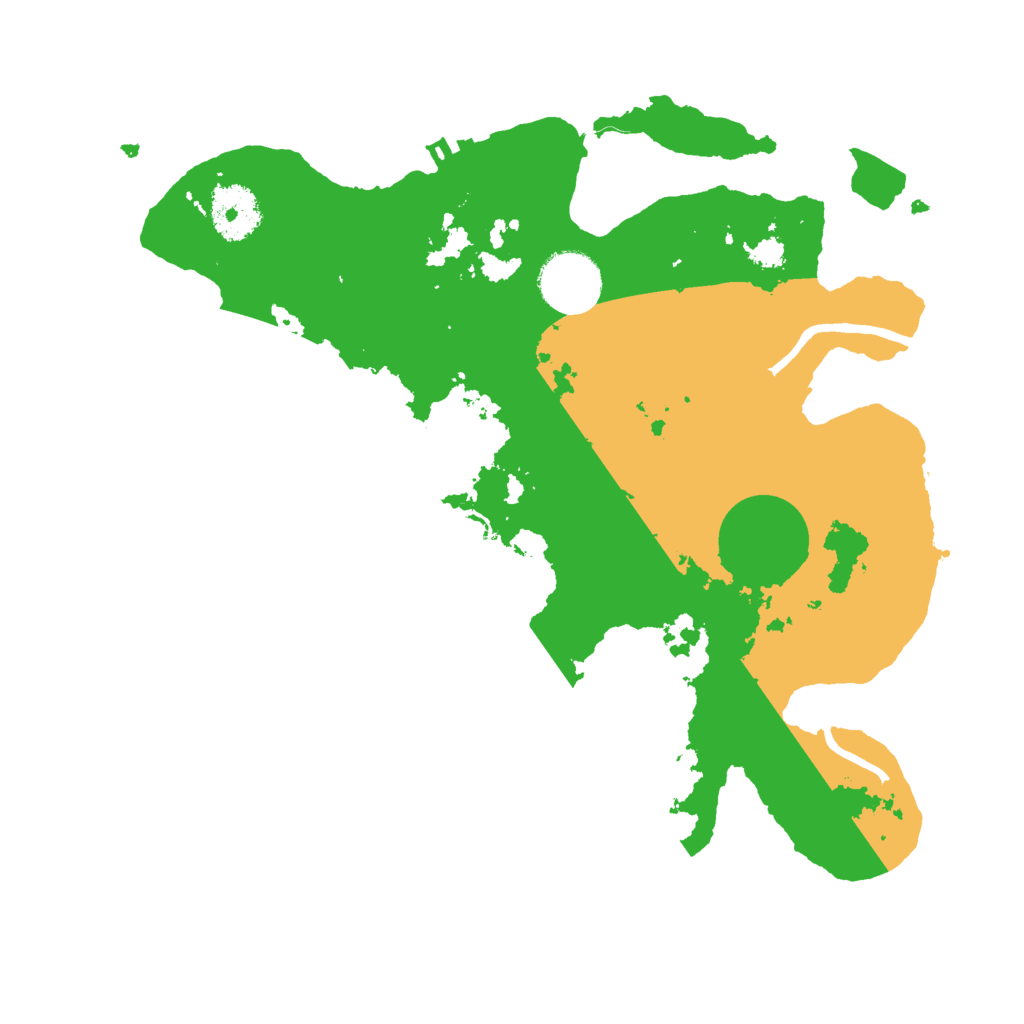 Biome Rust Map: Procedural Map, Size: 3000, Seed: 1399317859