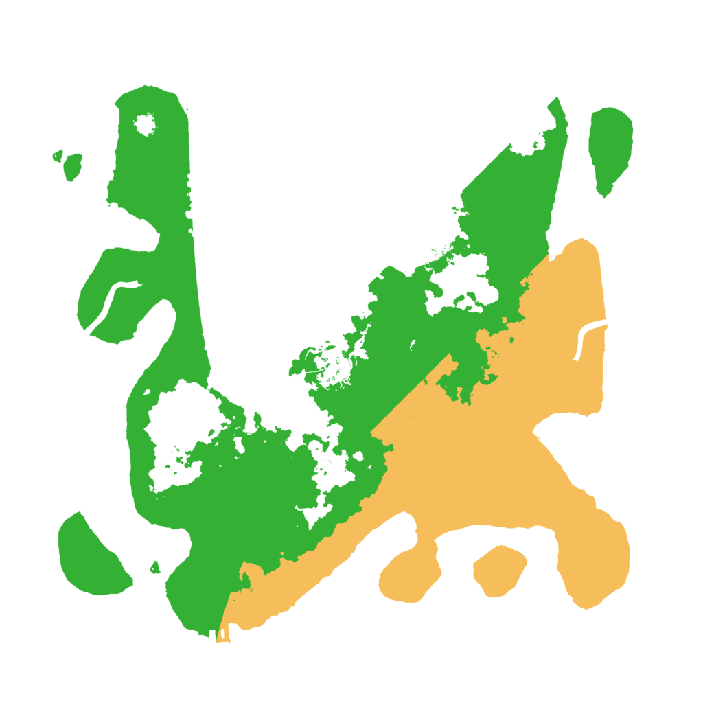 Biome Rust Map: Procedural Map, Size: 3000, Seed: 1044392525