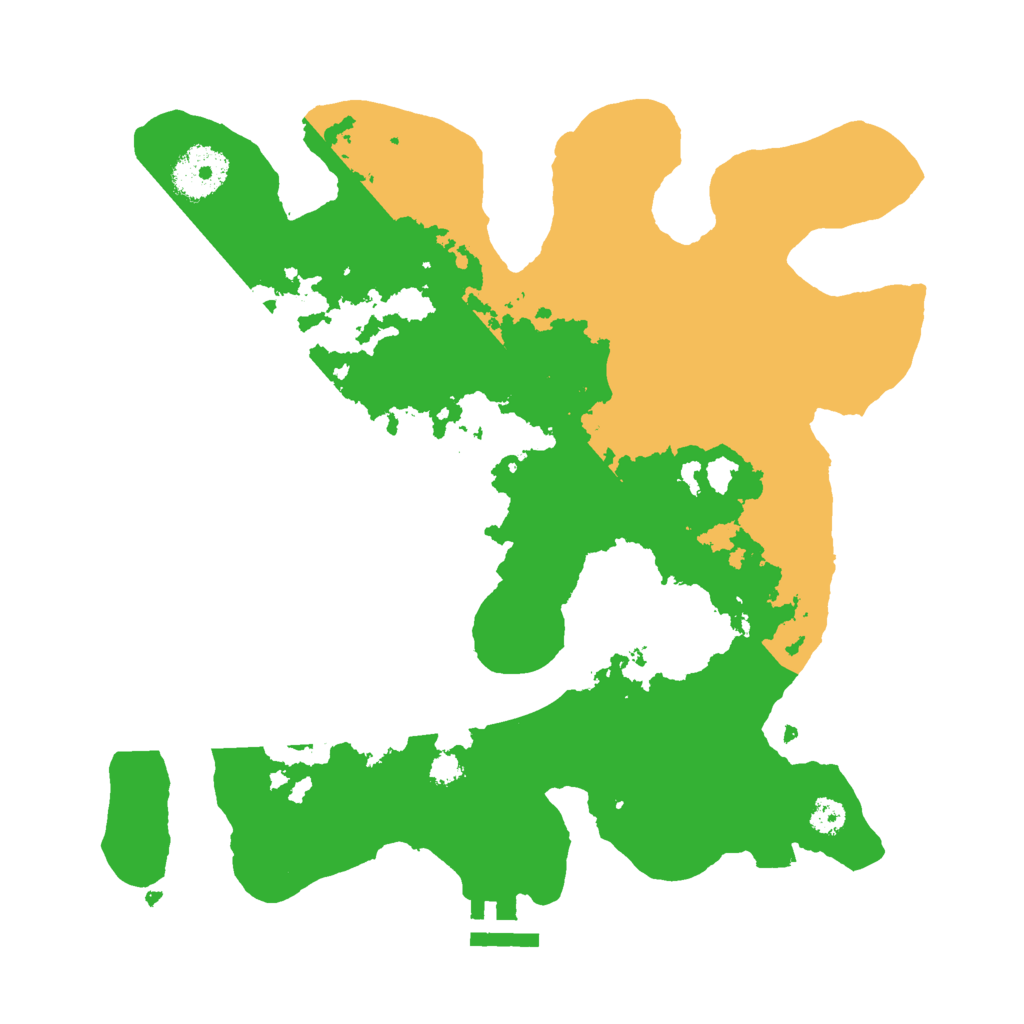 Biome Rust Map: Procedural Map, Size: 3000, Seed: 1179348252