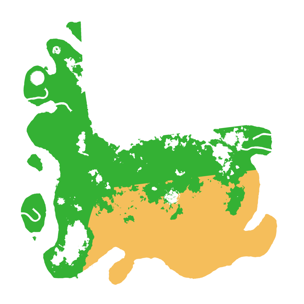 Biome Rust Map: Procedural Map, Size: 3800, Seed: 7241