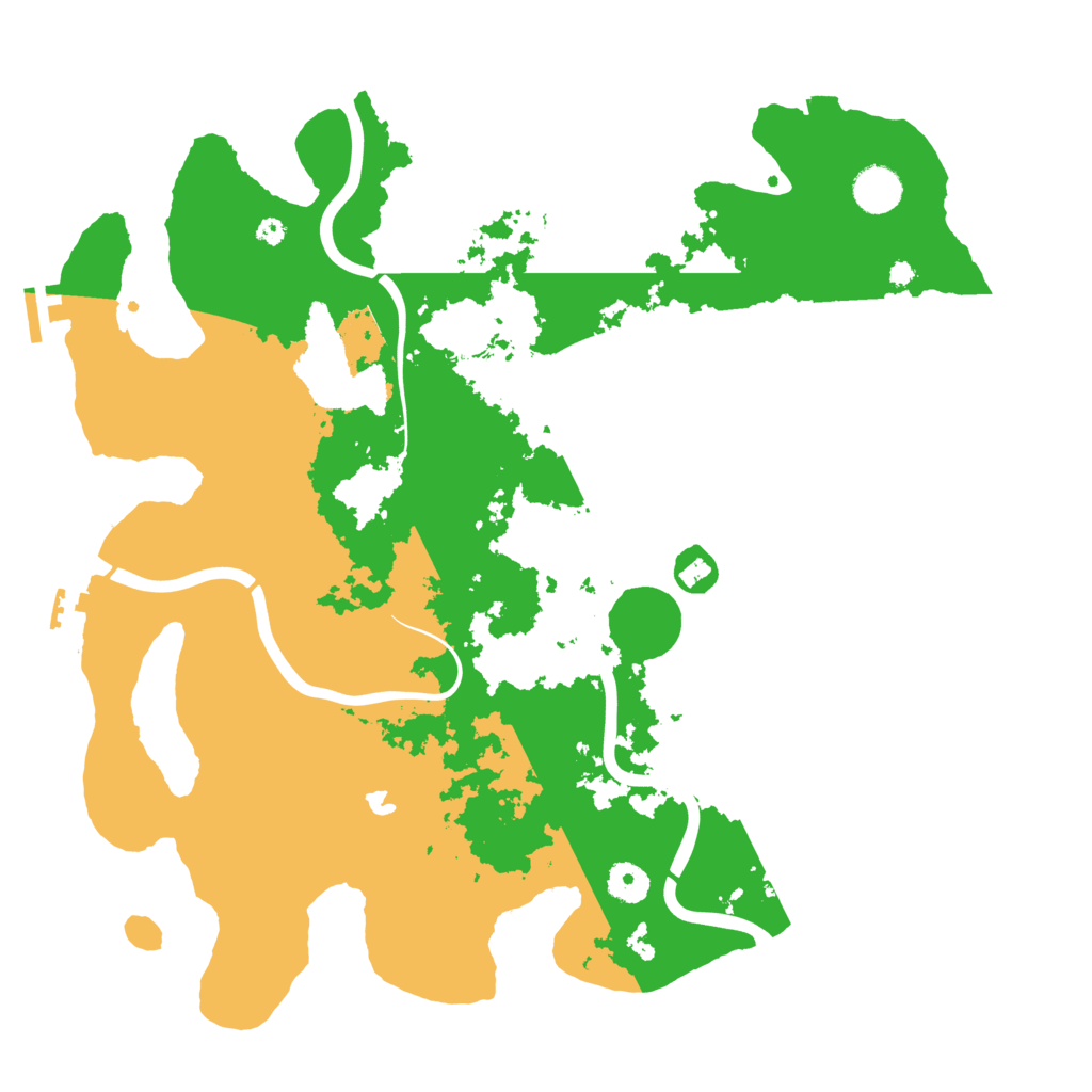Biome Rust Map: Procedural Map, Size: 4000, Seed: 566488421