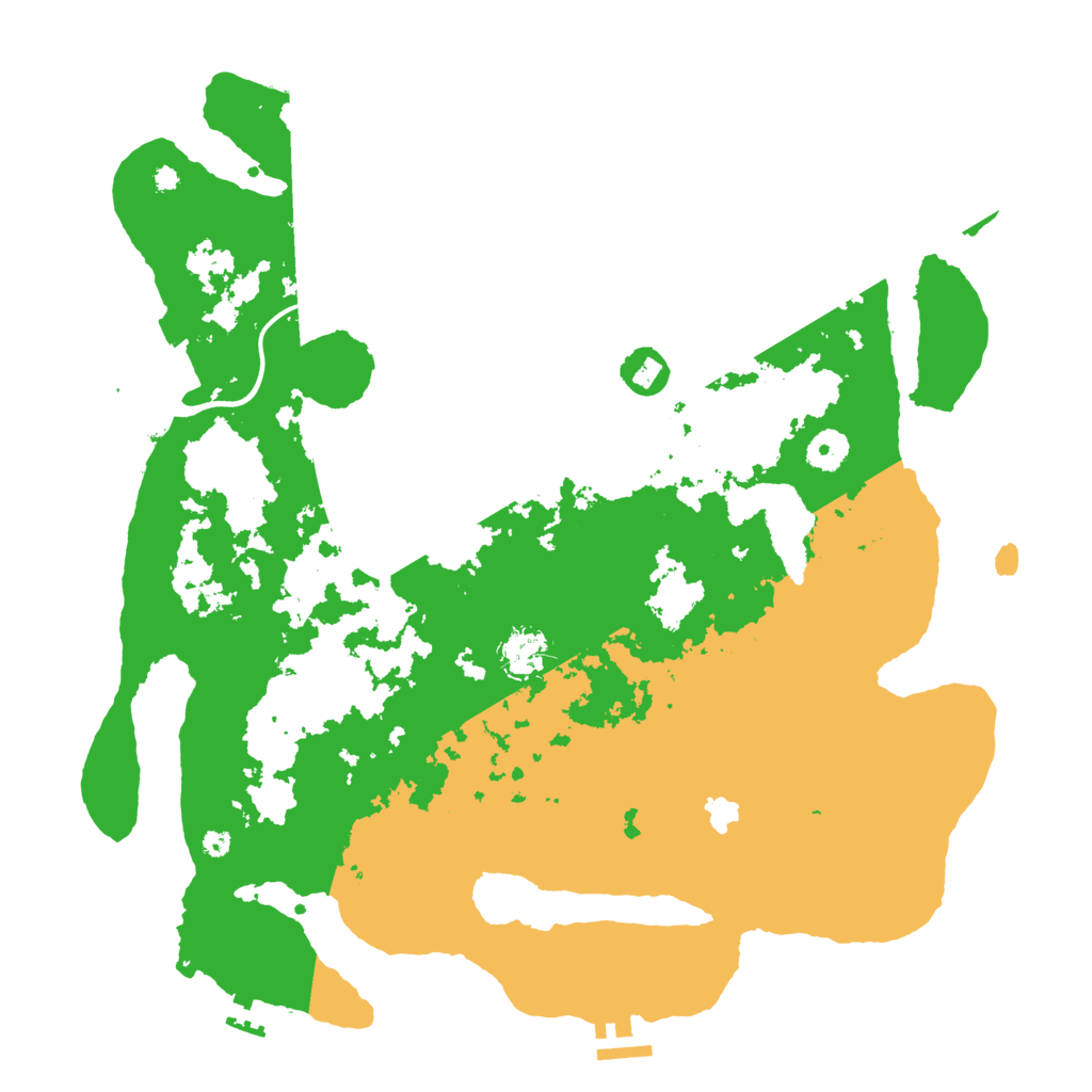 Biome Rust Map: Procedural Map, Size: 4000, Seed: 5423432