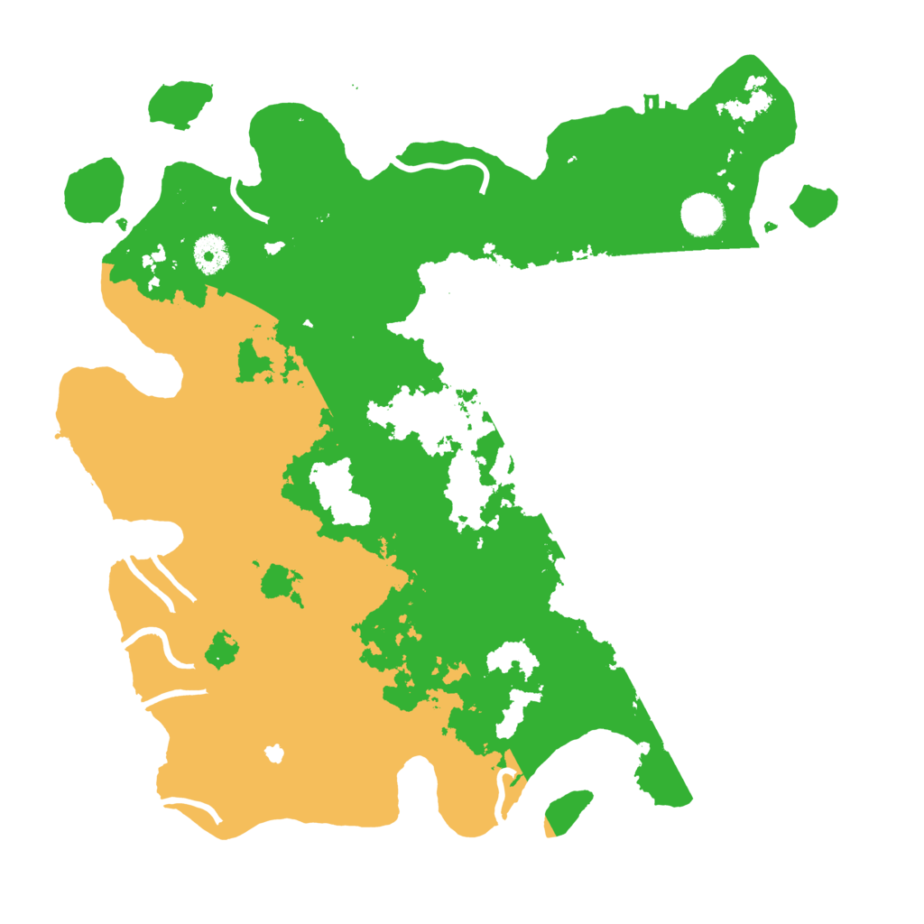 Biome Rust Map: Procedural Map, Size: 3750, Seed: 4268