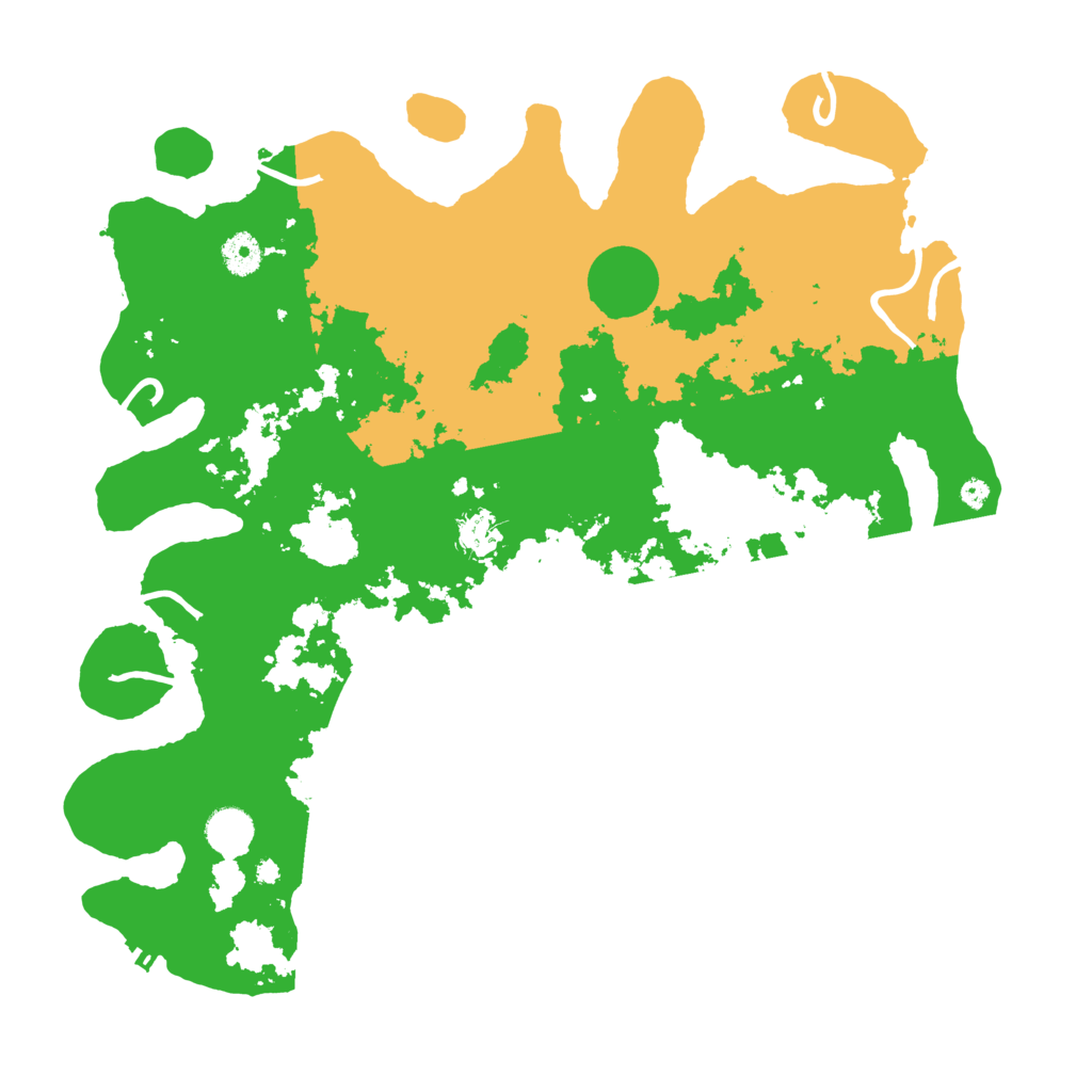 Biome Rust Map: Procedural Map, Size: 4050, Seed: 1065557670