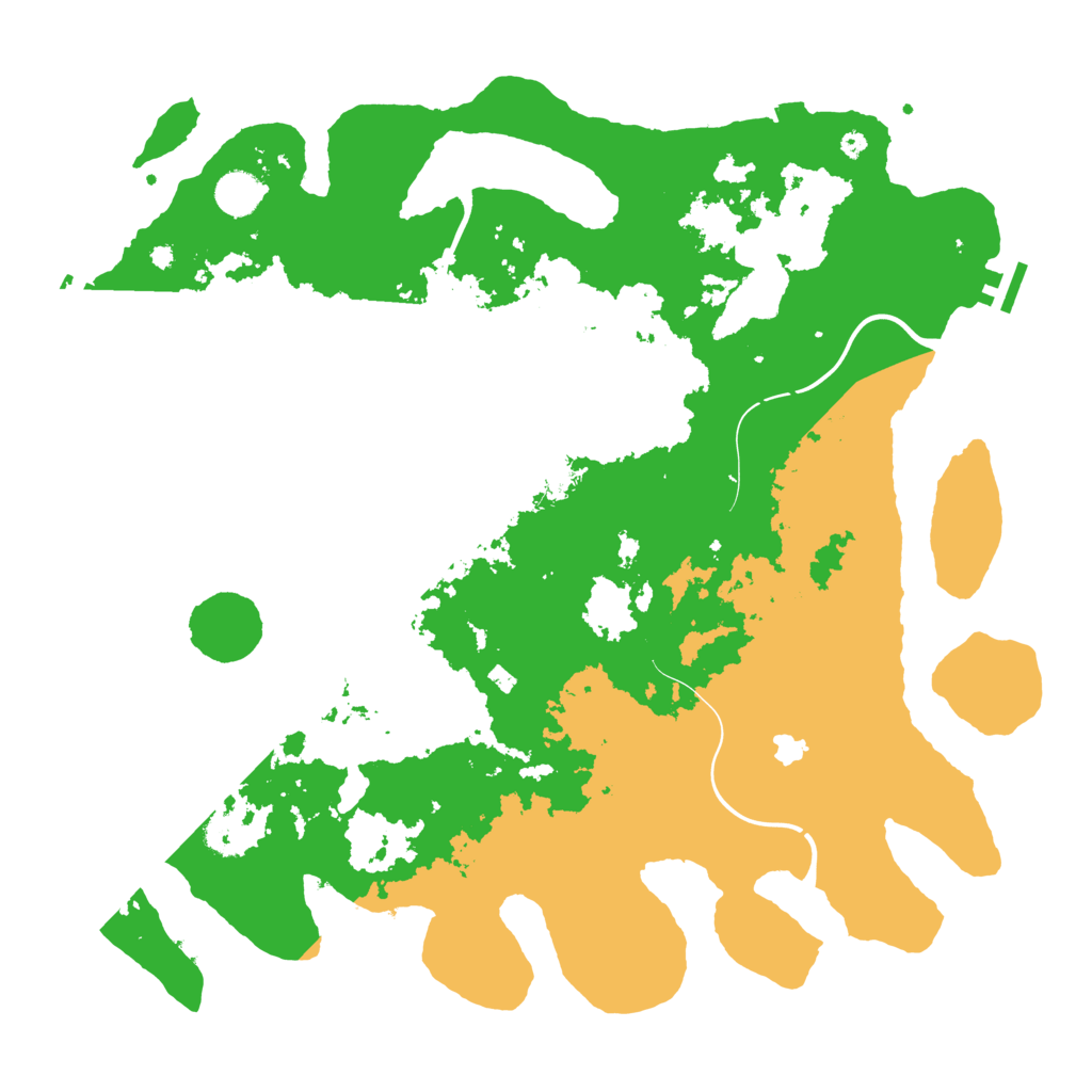 Biome Rust Map: Procedural Map, Size: 4250, Seed: 1419076394