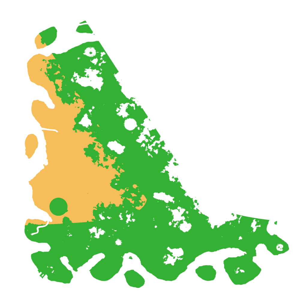 Biome Rust Map: Procedural Map, Size: 4500, Seed: 1691218643