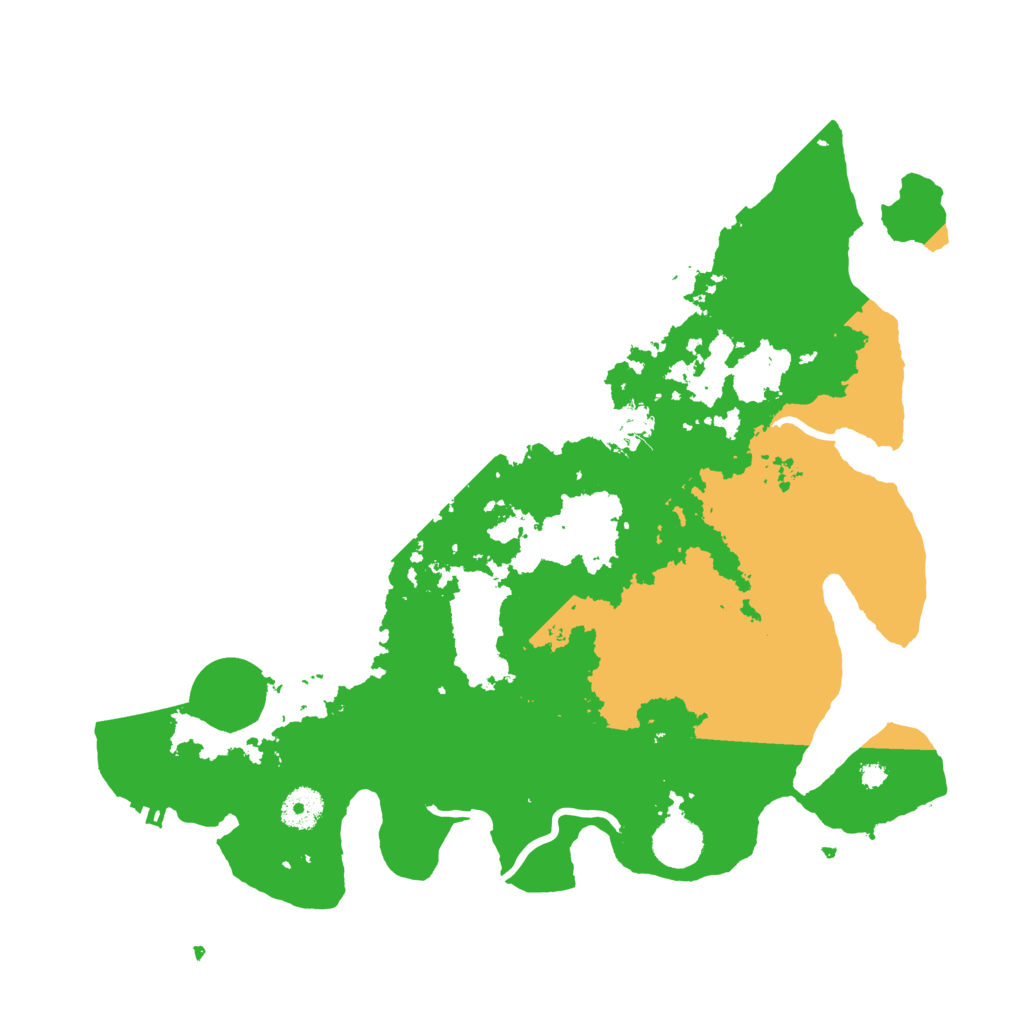 Biome Rust Map: Procedural Map, Size: 3700, Seed: 1780166703