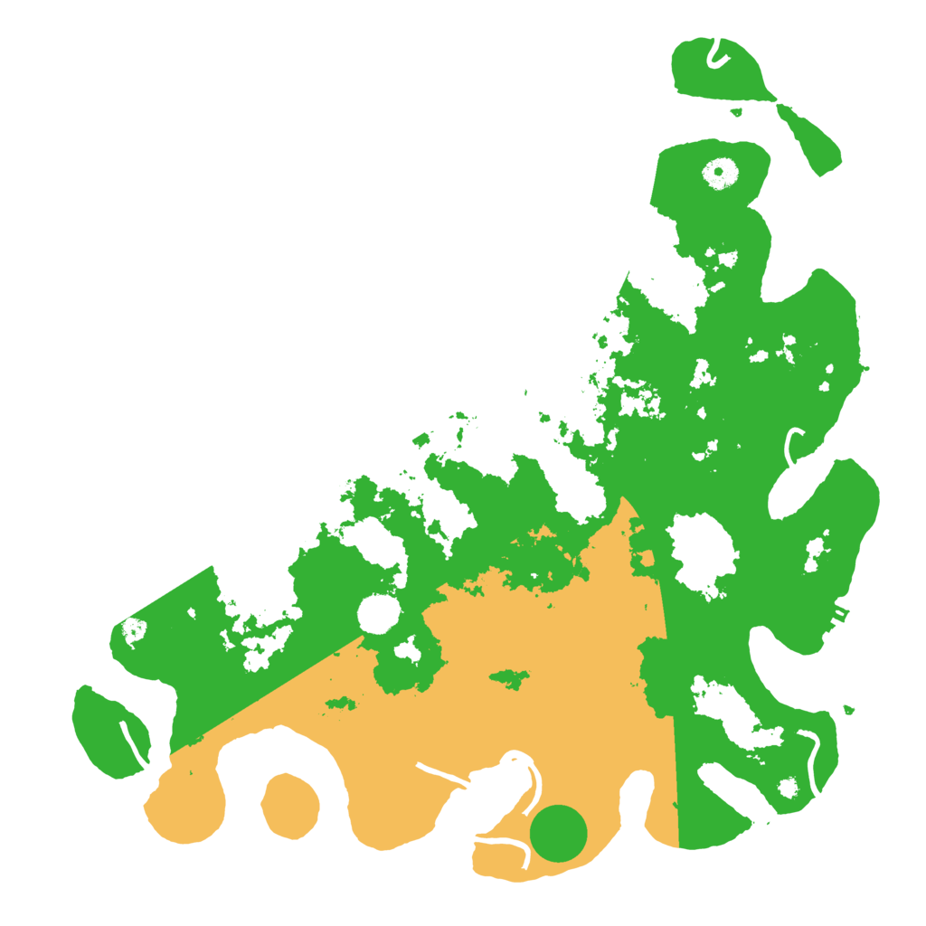 Biome Rust Map: Procedural Map, Size: 4250, Seed: 12457