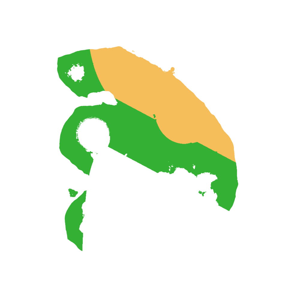 Biome Rust Map: Procedural Map, Size: 1700, Seed: 12886535