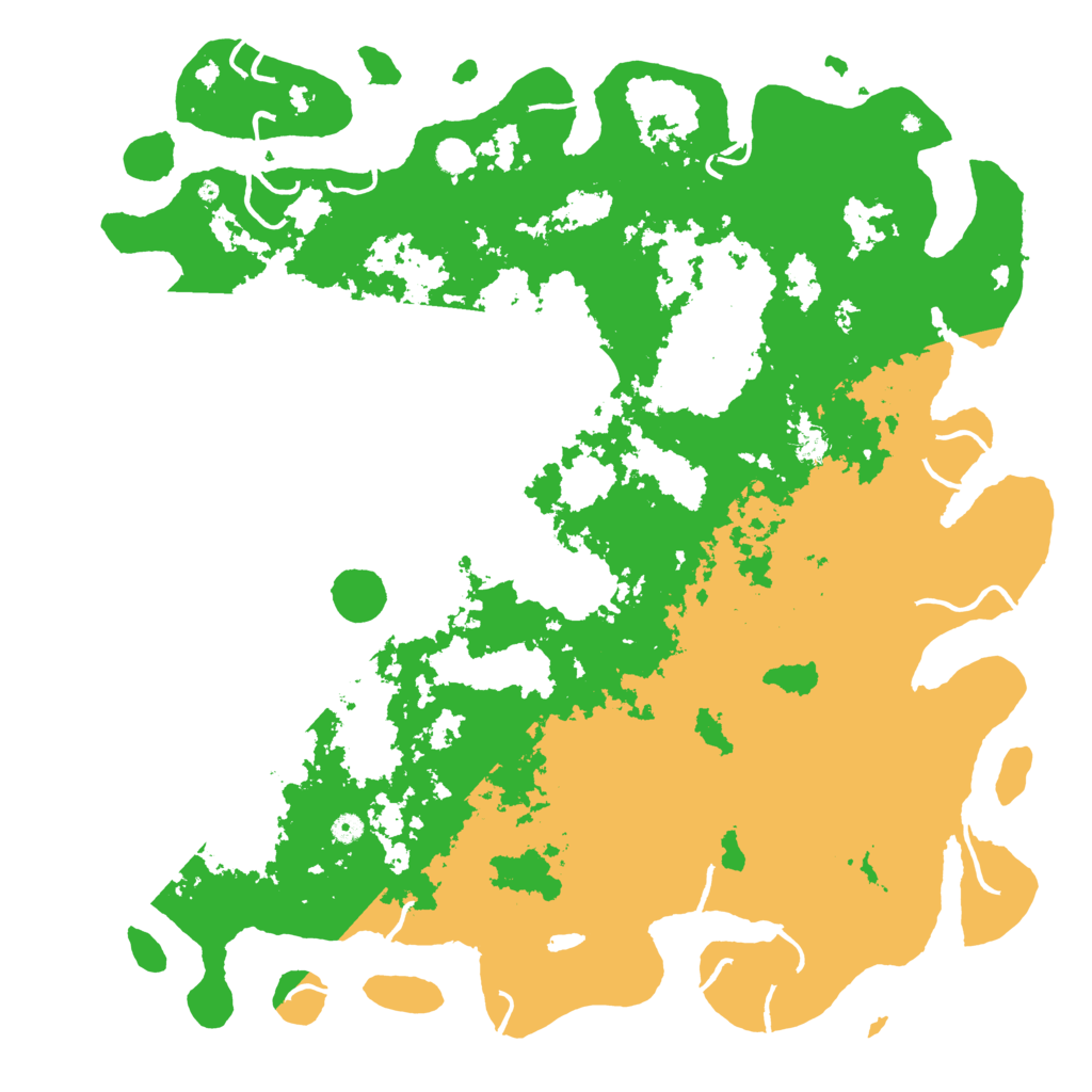 Biome Rust Map: Procedural Map, Size: 5500, Seed: 3486489