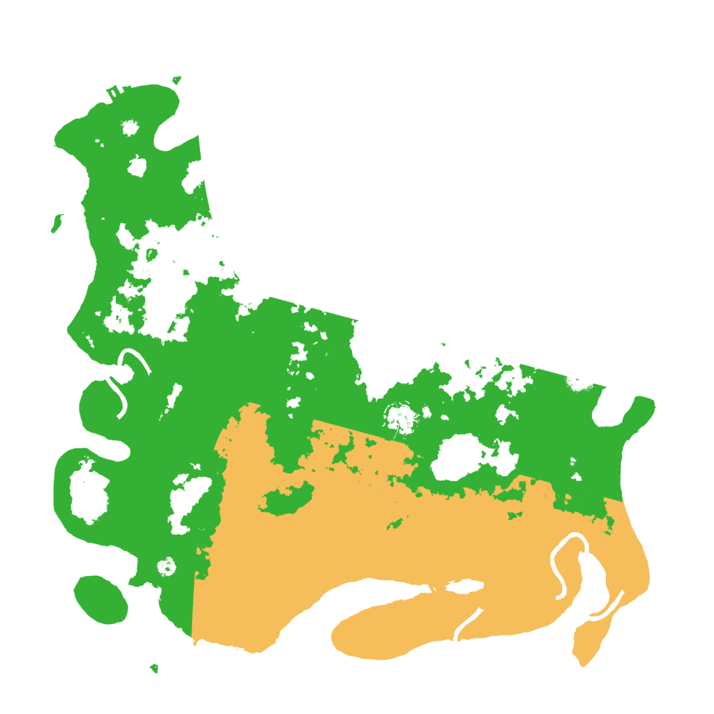 Biome Rust Map: Procedural Map, Size: 4000, Seed: 19984