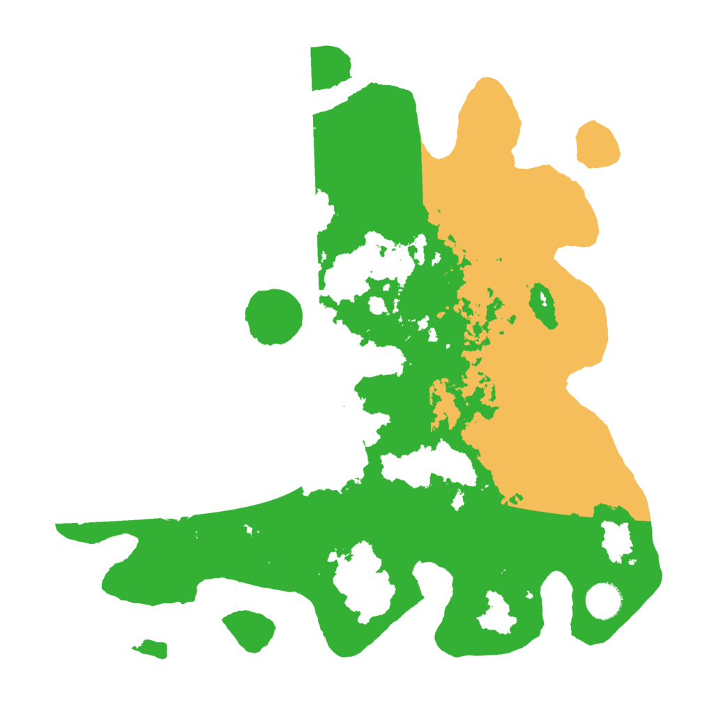 Biome Rust Map: Barren, Size: 3500, Seed: 1250830648